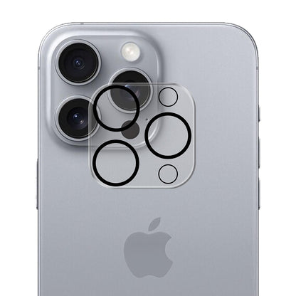 Folia ochronna na tylną kamerę 3MK Pro Full Cover dla Apple iPhone 17 Pro Max, Hartowane szkło, Czarna