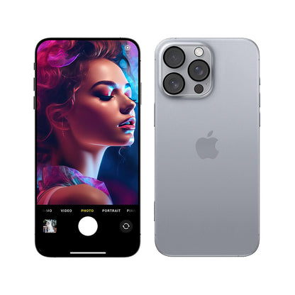 Folia ochronna na tylną kamerę 3MK Pro Full Cover dla Apple iPhone 17 Pro Max, Hartowane szkło, Czarna