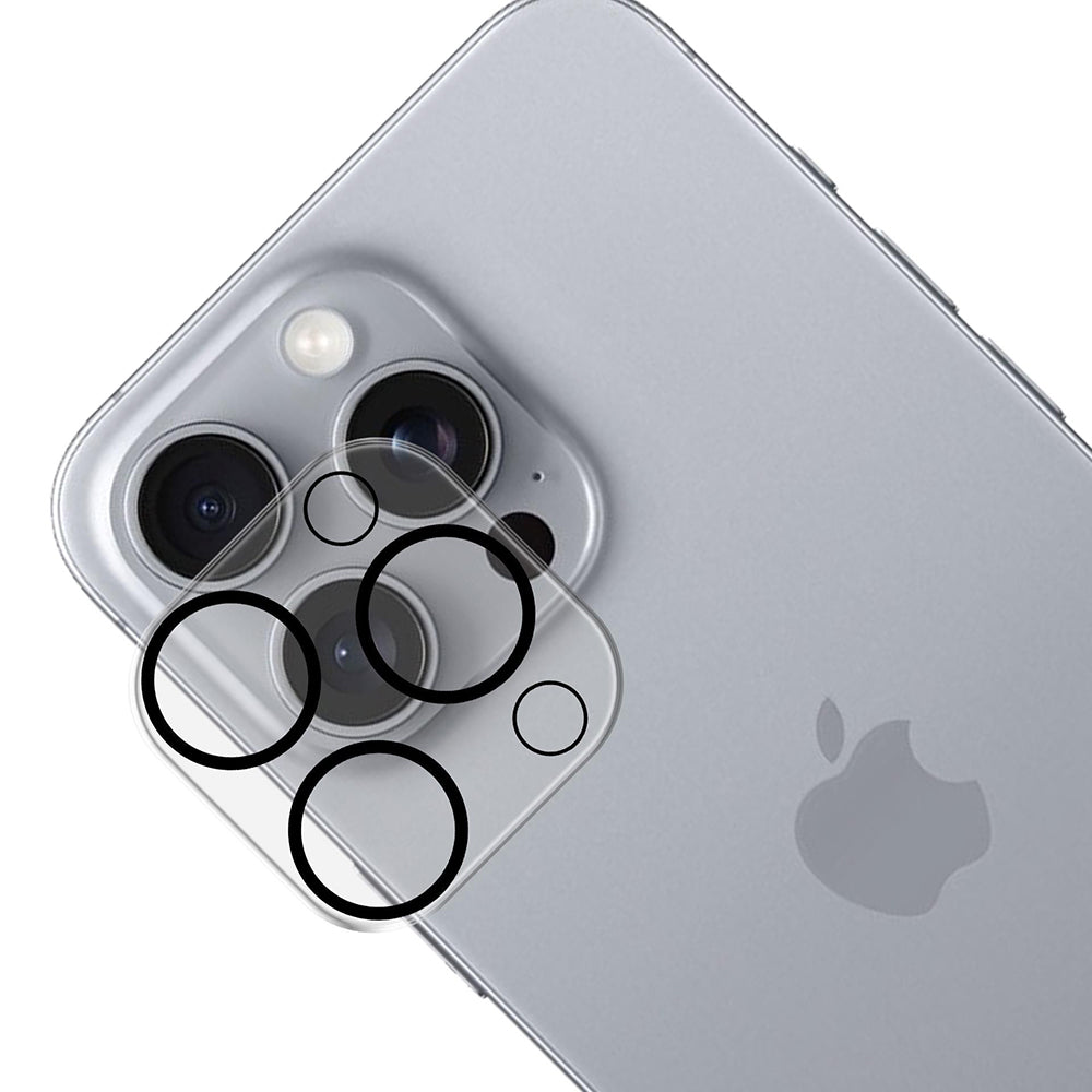 Folia ochronna na tylną kamerę 3MK Pro Full Cover dla Apple iPhone 17 Pro Max, Hartowane szkło, Czarna