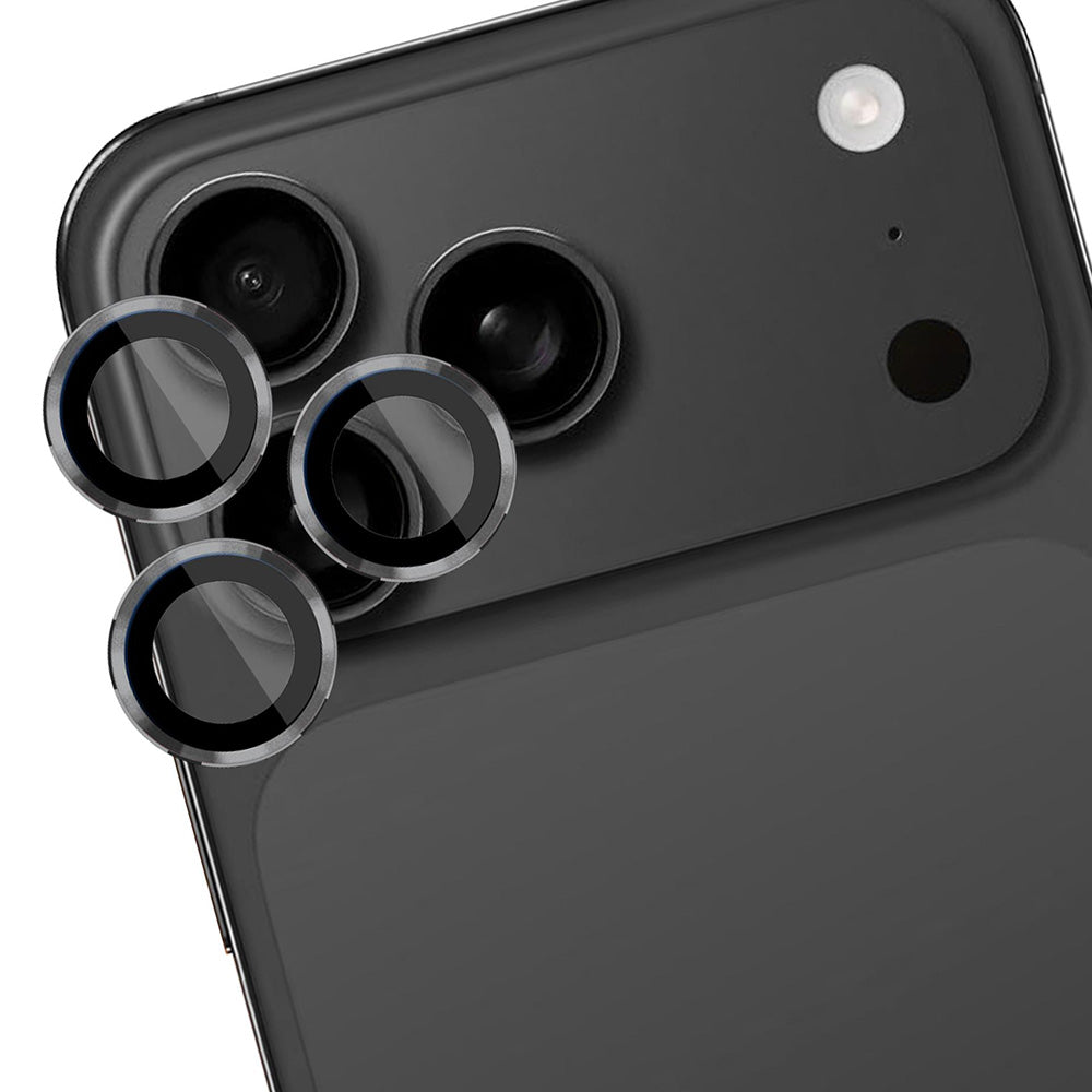 Folia ochronna na tylną kamerę 3MK Protection Pro dla Apple iPhone 17 Pro Max / 17 Pro, Hartowane szkło, Beżowa