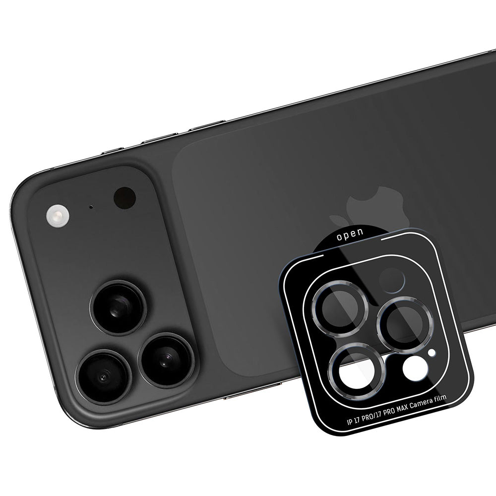 Folia ochronna na tylną kamerę 3MK Protection Pro dla Apple iPhone 17 Pro Max / 17 Pro, Hartowane szkło, Beżowa