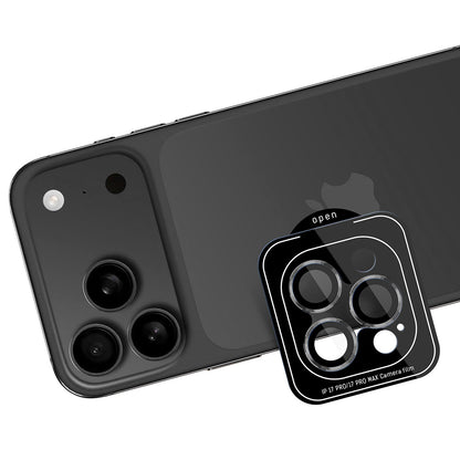 Folia ochronna na tylną kamerę 3MK Protection Pro dla Apple iPhone 17 Pro Max / 17 Pro, Hartowane szkło, Beżowa