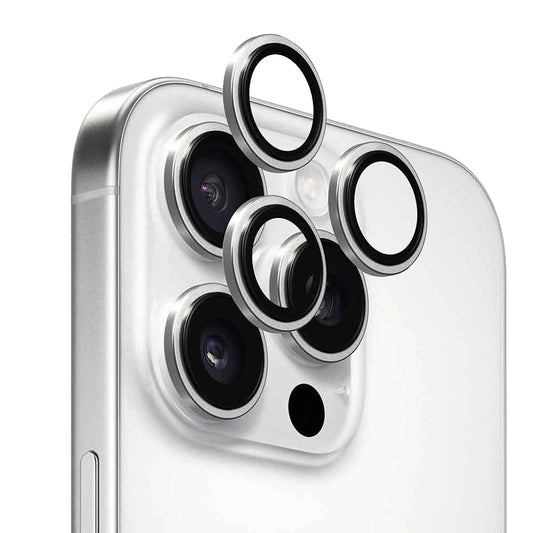 Folia ochronna na tylną kamerę Anank AR do Apple iPhone 16 Pro Max / 16 Pro, szkło hartowane, srebrne