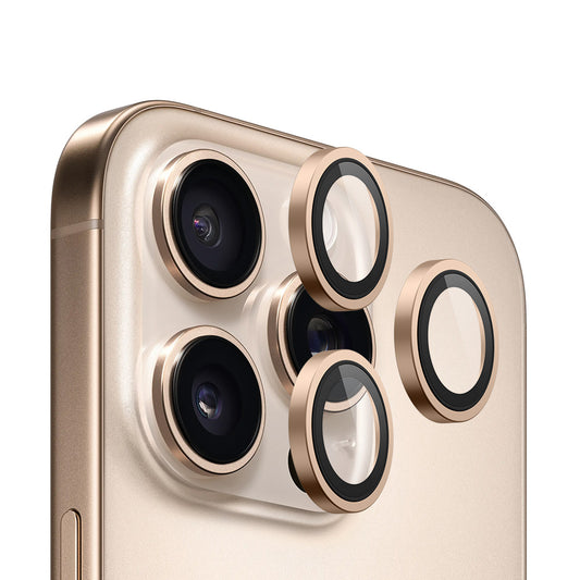 Folia ochronna na tylną kamerę Blueo 99 Anti-Refleksyjna HD do Apple iPhone 16 Pro Max / 16 Pro, szkło hartowane, brązowa