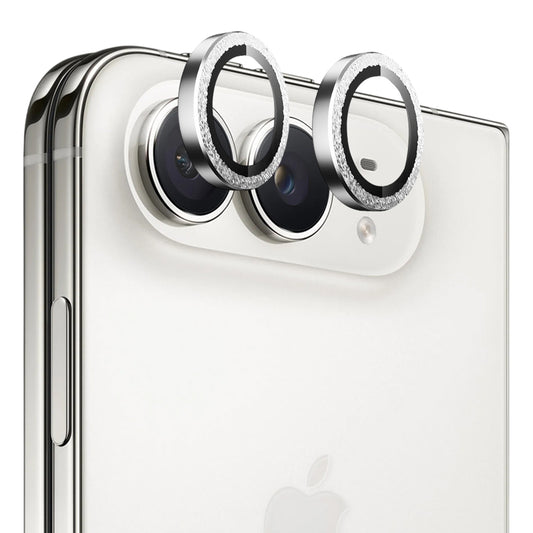 Szkło ochronne na aparat tylny Blueo Diamond do Apple iPhone Duo, szkło hartowane, srebrne