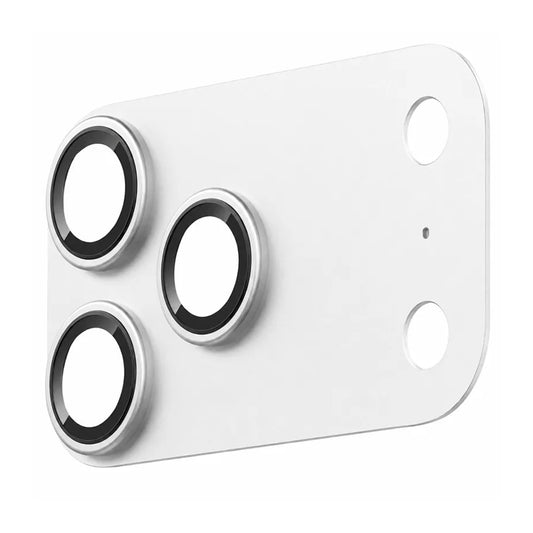 Szkło ochronne na aparat tylny Blueo Integrated Metal do Apple iPhone 17 Pro Max, szkło hartowane, srebrne
