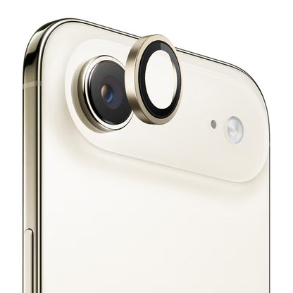 Folia ochronna na tylną kamerę Blueo Metal Frame dla Apple iPhone 17 Air, Hartowane szkło, Złota