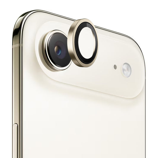 Folia ochronna na tylną kamerę Blueo Metal Frame dla Apple iPhone 17 Air, Hartowane szkło, Złota