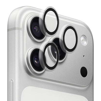 Folia ochronna na tylną kamerę Blueo Metal Frame dla Apple iPhone 17 Pro Max / 17 Pro, Hartowane szkło, Przezroczysta