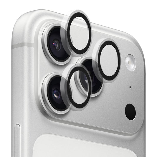 Folia ochronna na tylną kamerę Blueo Metal Frame dla Apple iPhone 17 Pro Max / 17 Pro, Hartowane szkło, Przezroczysta