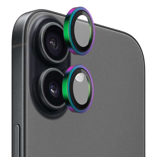 Folia ochronna na tylną kamerę Blueo Metal Frame dla Apple iPhone 17, Hartowane szkło, Wielokolorowa