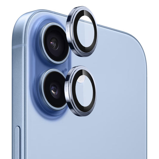 Folia ochronna Blueo Sapphire Crystal na tylną kamerę do Apple iPhone 17, Hartowane szkło, Niebieska