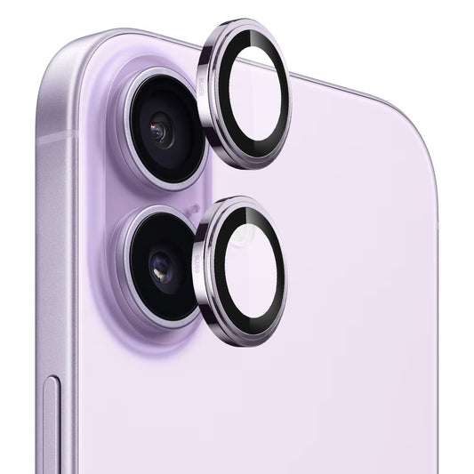 Folia ochronna Blueo Sapphire Crystal na tylną kamerę do Apple iPhone 17, Hartowane szkło, Fioletowa