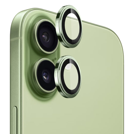 Folia ochronna na tylną kamerę Blueo Sapphire Crystal dla Apple iPhone 17, Hartowane szkło, Zielone
