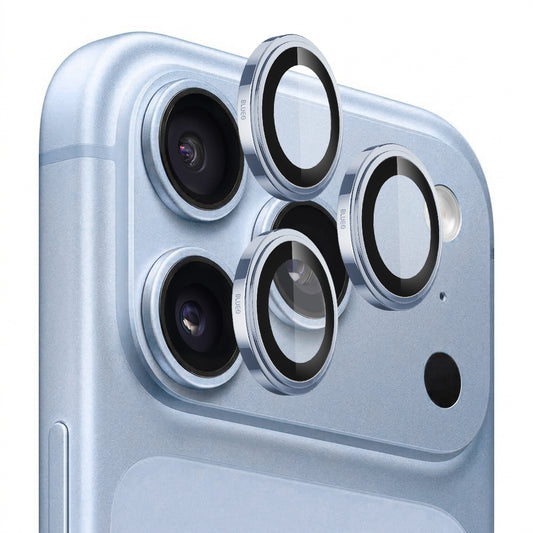 Szkło ochronne na aparat tylny Blueo Sapphire Crystal do Apple iPhone 18 Pro / 18 Pro Max, szkło hartowane, błękitne