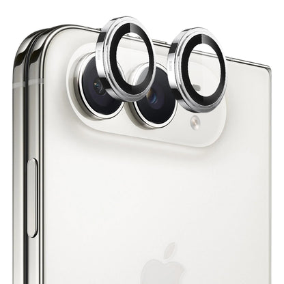 Szkło ochronne na tylny aparat Blueo Sapphire Crystal do Apple iPhone Duo, szkło hartowane, srebrne
