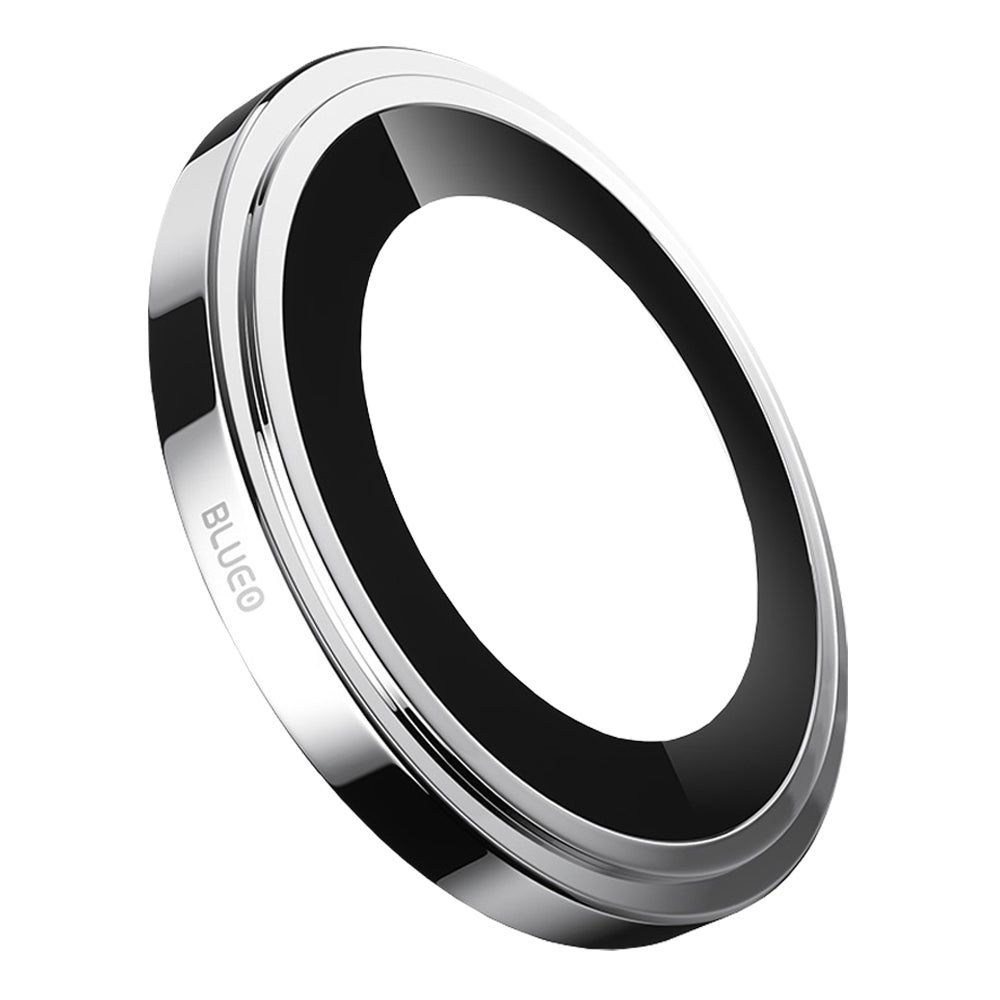 Szkło ochronne na tylny aparat Blueo Sapphire Crystal do Apple iPhone Duo, szkło hartowane, srebrne