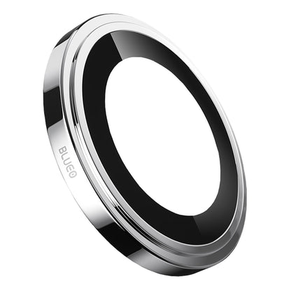 Szkło ochronne na tylny aparat Blueo Sapphire Crystal do Apple iPhone Duo, szkło hartowane, srebrne