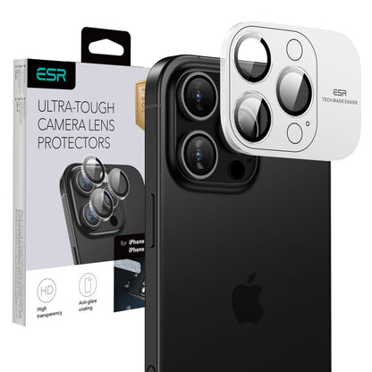 Folia ochronna na tylny aparat ESR Armorite dla Apple iPhone 17 Pro Max / 17 Pro / 16 Pro Max / 16 Pro, Hartowane szkło, Przezroczysta