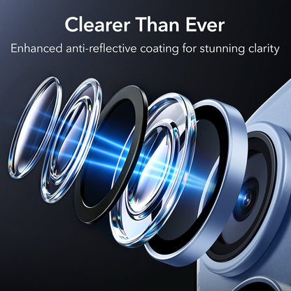 ESR Armorite Rear Camera Protective Film for Apple iPhone 18 Pro / 18 Pro Max, Tempered Glass, Blue