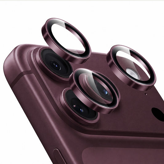 Folia ochronna na tylną kamerę ESR Armorite do Apple iPhone 18 Pro / 18 Pro Max, szkło hartowane, ciemny burgund