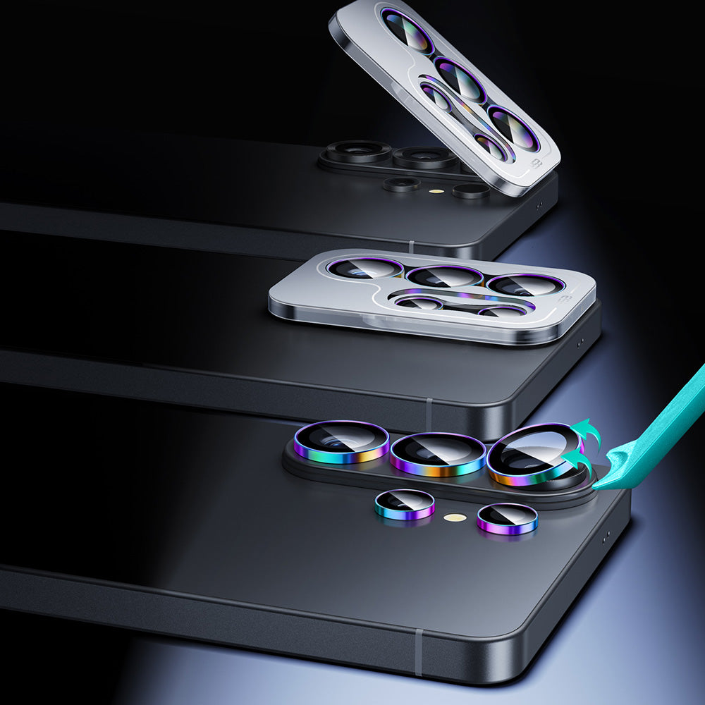 Folia ochronna na tylną kamerę ESR Armorite dla Samsung Galaxy S26 Ultra, Hartowane szkło, Wielokolorowa