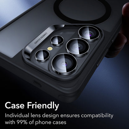 Folia ochronna ESR Armorite na tylną kamerę dla Samsung Galaxy S26 Ultra S948, Hartowane szkło, Czarna
