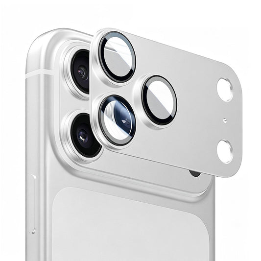 Lito Crown Halo AR + AF Rear Camera Protective Film for Apple iPhone 18 Pro, Tempered Glass, Silver