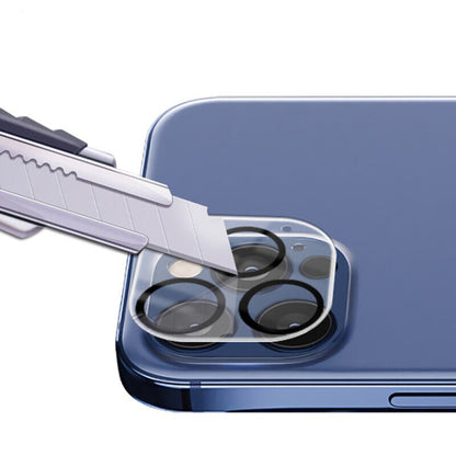 Folia ochronna na tylną kamerę Lito S+ do Apple iPhone 13 Pro Max / 13 Pro, szkło hartowane, czarne