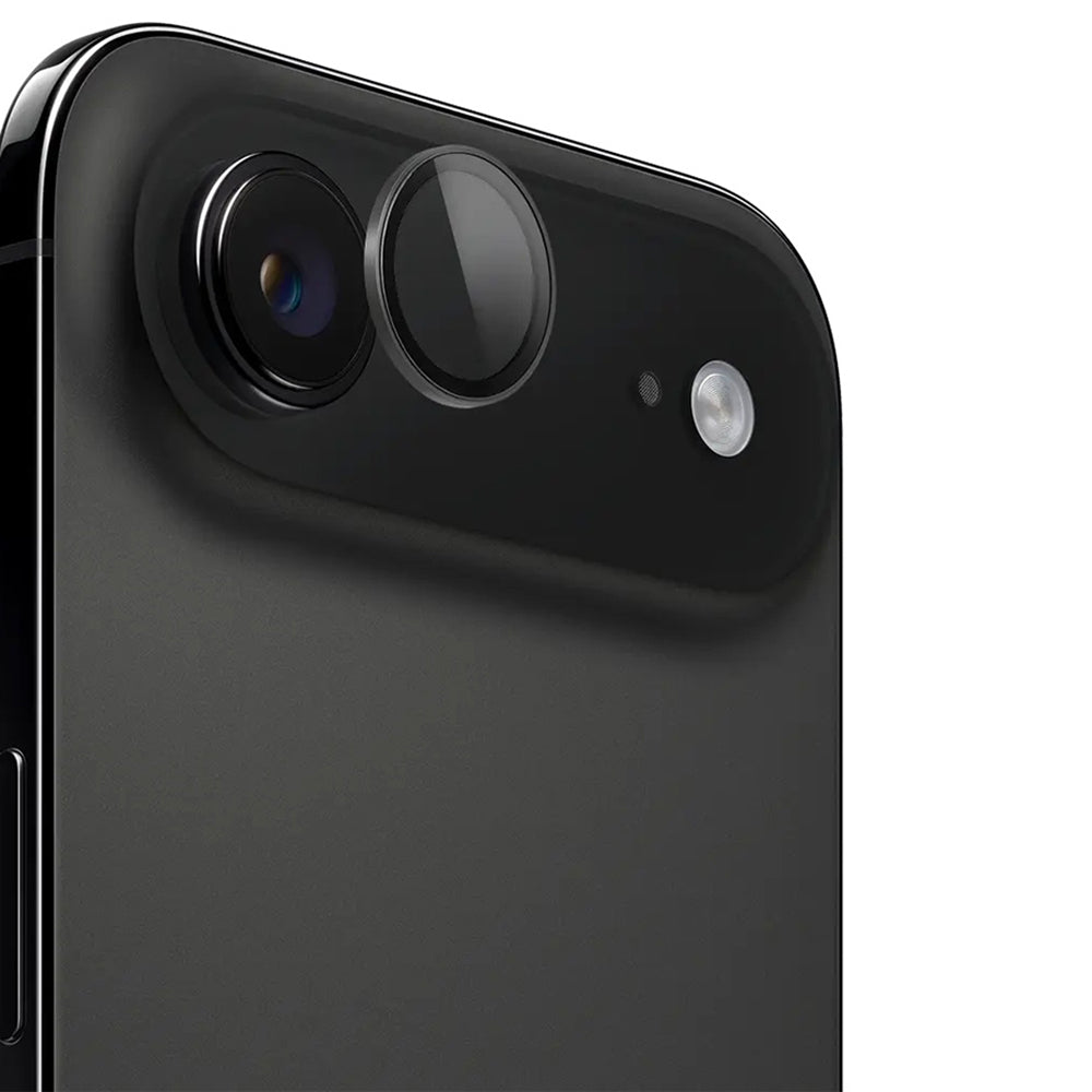 Folia ochronna na tylną kamerę Lito S+ dla Apple iPhone 17 Air, Hartowane szkło, Czarne