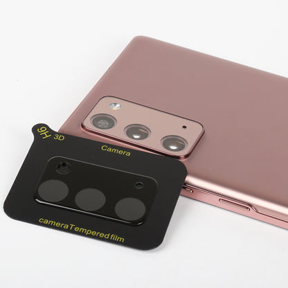 Folia ochronna na tylną kamerę Lito S+ dla Samsung Galaxy Note 20 5G N981 / Note 20 N980, Hartowane szkło, Czarne