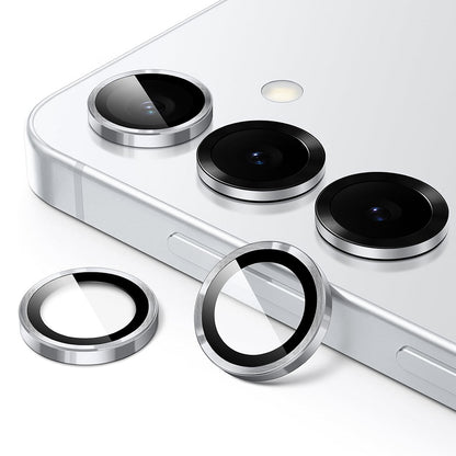 Folia ochronna Lito S+ na tylną kamerę do Samsung Galaxy S26 Plus S947 / S26, Hartowane szkło, Srebrna