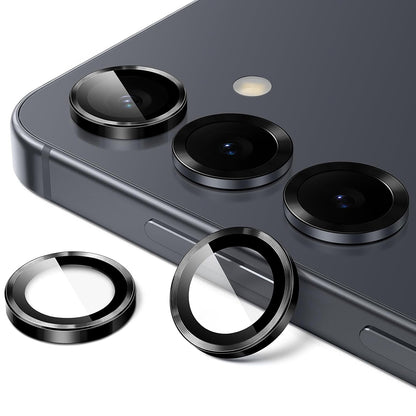 Folia ochronna Lito S+ na tylną kamerę do Samsung Galaxy S26 Plus S947 / S26, Hartowane szkło, Czarne