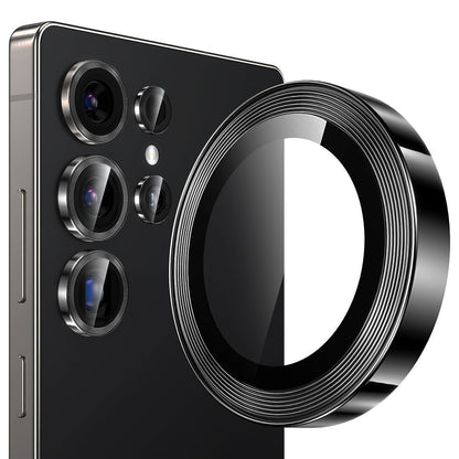 Lito S+ Rear Camera Protection Film for Samsung Galaxy S26 Ultra S948, Tempered Glass, Black