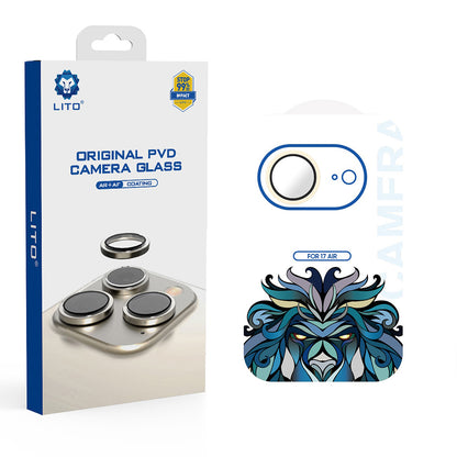 Folia ochronna Lito Titanium AR na tylną kamerę dla Apple iPhone 17 Air, Hartowane szkło, Złota