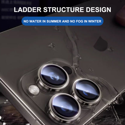 Folia ochronna na tylną kamerę Lito Titanium AR do Apple iPhone 18 Pro / 18 Pro Max, szkło hartowane, srebrne