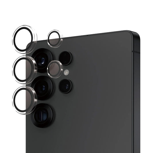 Folia ochronna na tylną kamerę PanzerGlass Hoops dla Samsung Galaxy S25 Ultra S938, Hartowane szkło, Przezroczysta