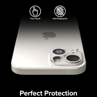 Folia ochronna na tylną kamerę Ringke dla Apple iPhone 15 Plus / 15, Szkło hartowane, Zestaw 2 sztuki, Przezroczysta