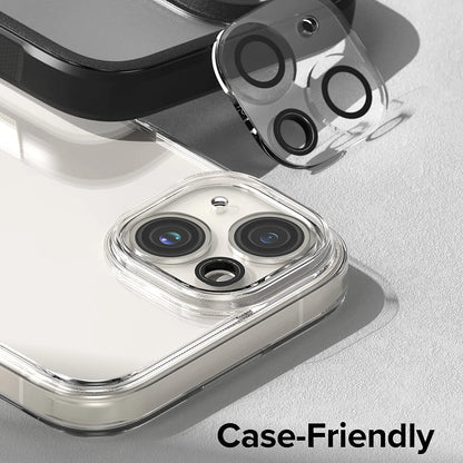 Folia ochronna na tylną kamerę Ringke dla Apple iPhone 15 Plus / 15, Szkło hartowane, Zestaw 2 sztuki, Przezroczysta