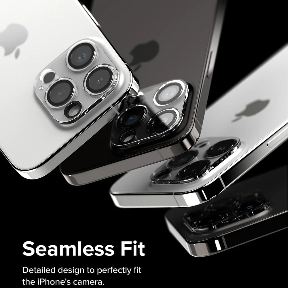 Folia ochronna na tylną kamerę Ringke dla Apple iPhone 15 Pro Max, Hartowane szkło, Zestaw 2 sztuki, Przezroczysta