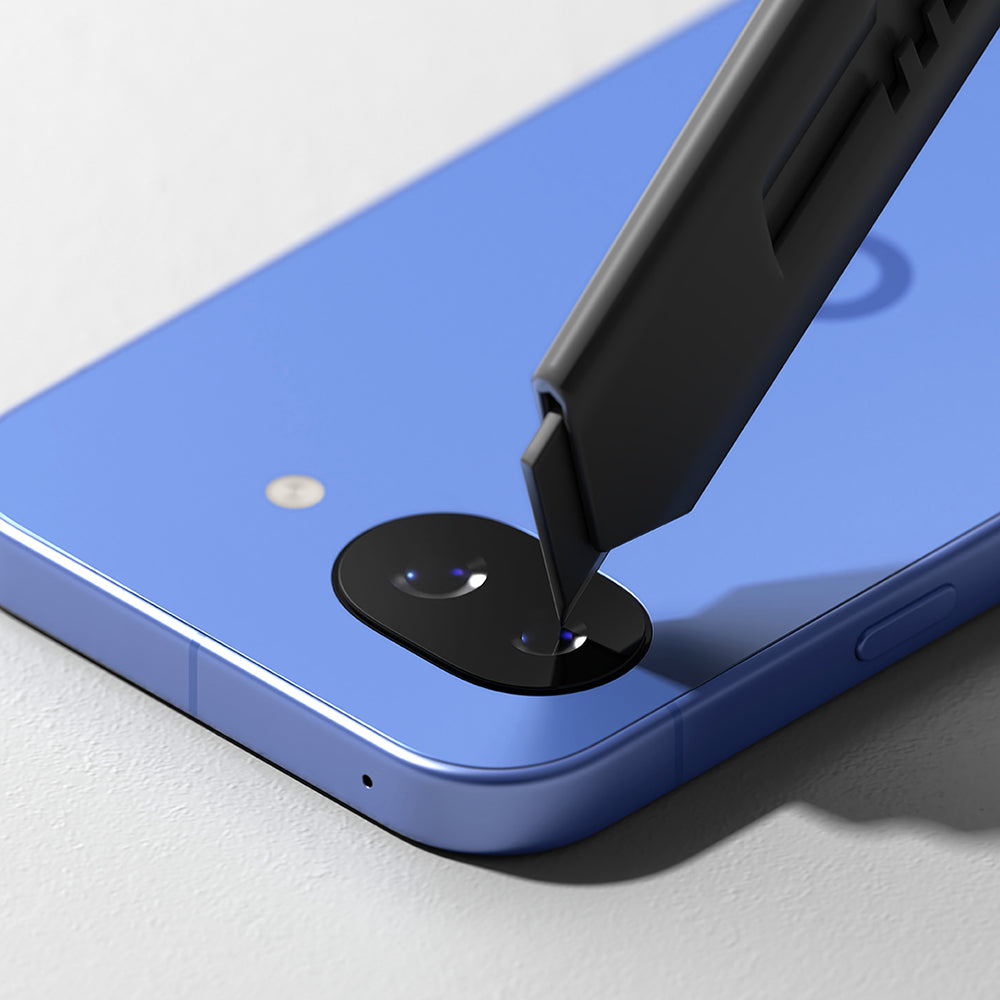 Folia ochronna na tylną kamerę Ringke dla Google Pixel 10a, Hartowane szkło, Zestaw 2 sztuki, Przezroczysta