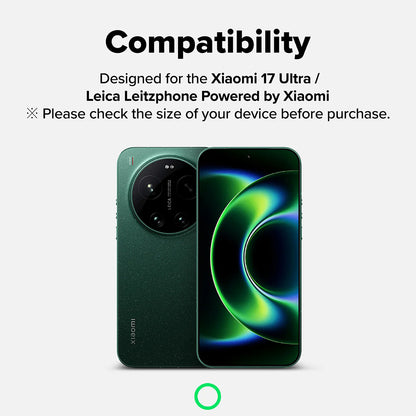 Folia ochronna na tylną kamerę Ringke do Xiaomi 17 Ultra, szkło hartowane, zestaw 2 sztuki, przezroczysta