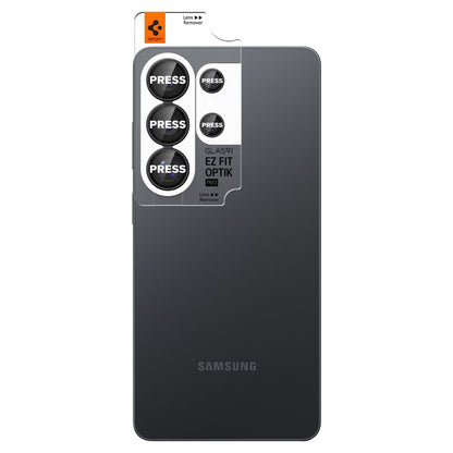 Folia ochronna na tylną kamerę Spigen GlastR EZ FIT Optik Pro HD dla Samsung Galaxy S26 Ultra S948, Szkło Hartowane, Zestaw 2 sztuki, Czarna