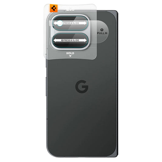Folia ochronna na tylną kamerę Spigen GlastR EZ FIT Optik Pro do Google Pixel 11 Pro Fold, szkło hartowane, zestaw 2 sztuki, przezroczysta AGL11491