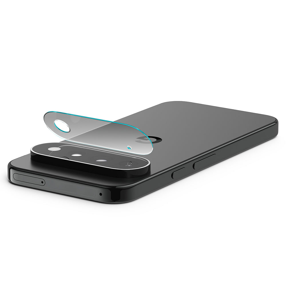 Spigen GlastR EZ FIT Optik Pro Rear Camera Protective Film for Google Pixel 11 Pro, Tempered Glass, Set of 2 pieces, Black AGL11484