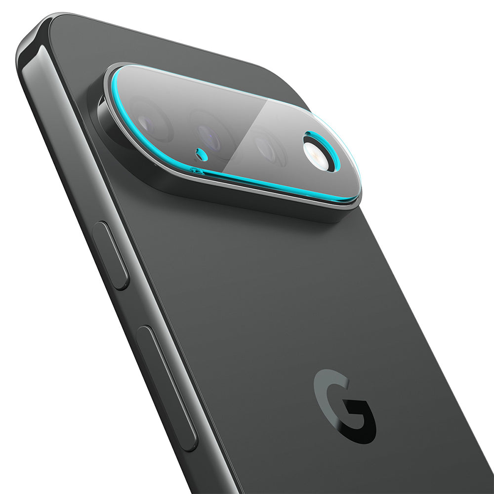 Spigen GlastR EZ FIT Optik Pro Rear Camera Protective Film for Google Pixel 11, Tempered Glass, Set of 2 pieces, Black AGL11479