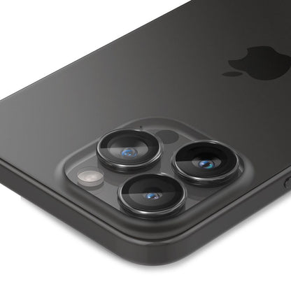 Folia ochronna na tylną kamerę Spigen GlastR EZ FIT Optik Pro dla Apple iPhone 17 Pro Max / 17 Pro, Szkło hartowane, Zestaw 2 sztuki, Przezroczysta