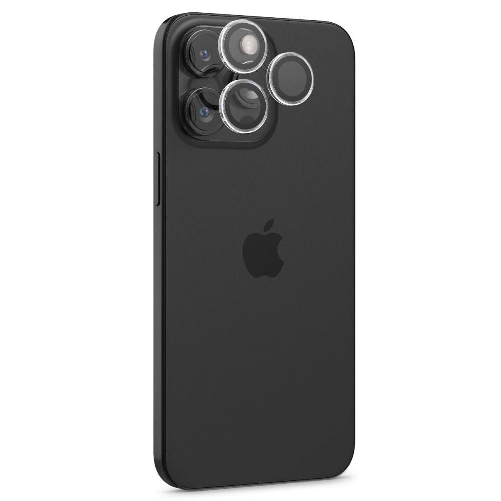 Folia ochronna na tylną kamerę Spigen GlastR EZ FIT Optik Pro dla Apple iPhone 17 Pro Max / 17 Pro, Szkło hartowane, Zestaw 2 sztuki, Przezroczysta