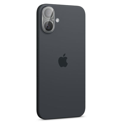 Folia ochronna na tylną kamerę Spigen GlastR Optik do Apple iPhone 16 Plus / 16, szkło hartowane, zestaw 2 sztuki, przezroczysta AGL07923