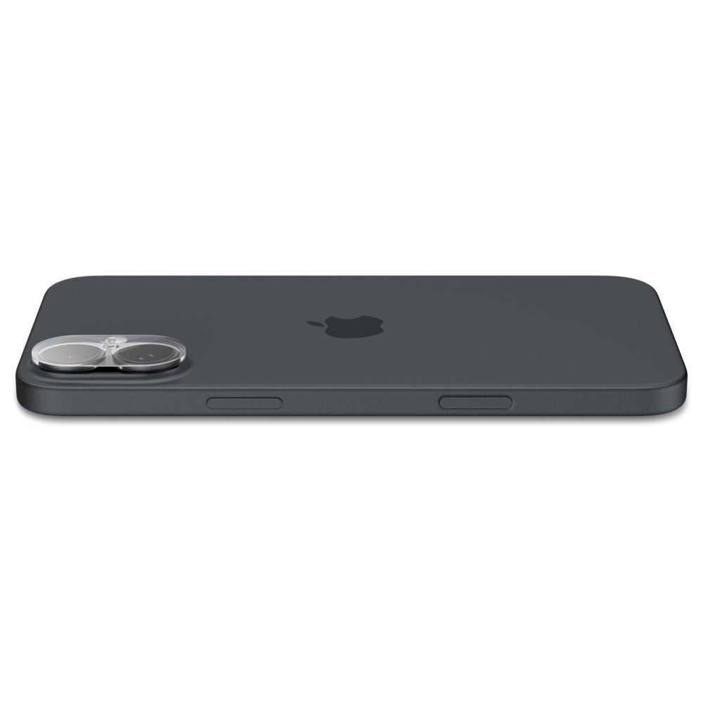 Folia ochronna na tylną kamerę Spigen GlastR Optik do Apple iPhone 16 Plus / 16, szkło hartowane, zestaw 2 sztuki, przezroczysta AGL07923
